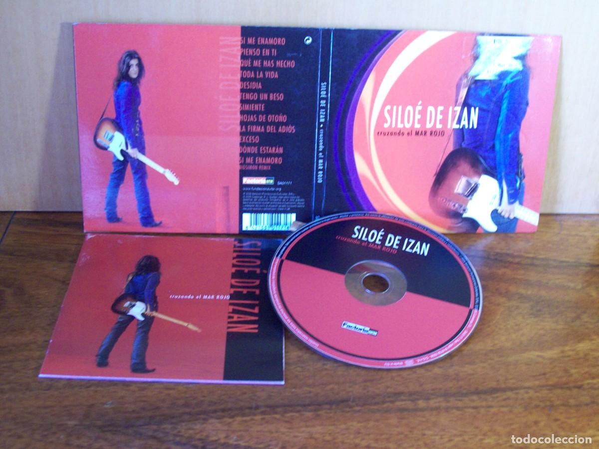 CDs de m&uacute;sica: SILOE DE IZAN . CRUZANDO EL MAR ROJO - CD DIGIPACK CON RESTO DE PEGATINA PARTE SUPERIOR