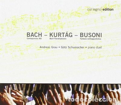 CDs de M&uacute;sica: Bach - Kurt&aacute;g - Busoni: Fantasia Contrappuntistica- 4099702010628