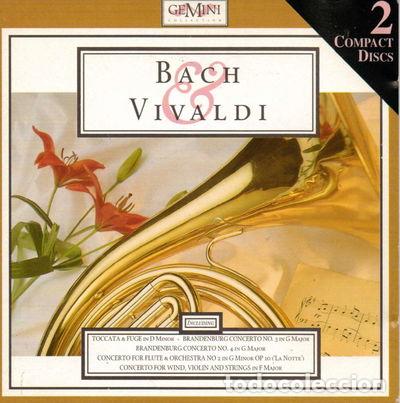 CDs de M&uacute;sica: Bach & Vivaldi- 5028376126037