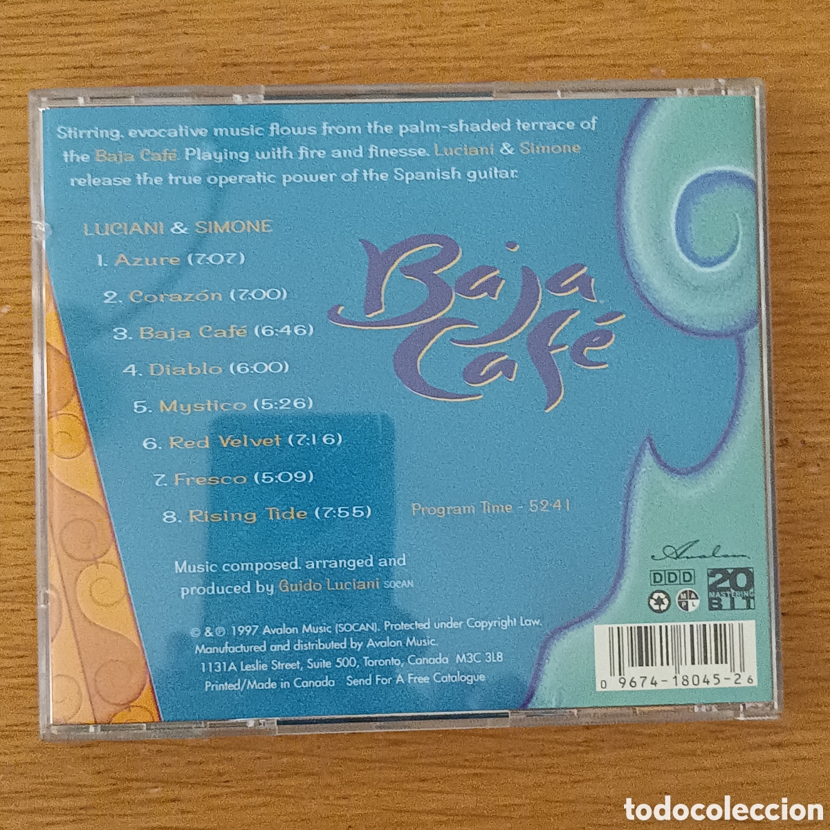 CDs de m&uacute;sica: Luciani & Simone CD Baja Cafe - Foto 2