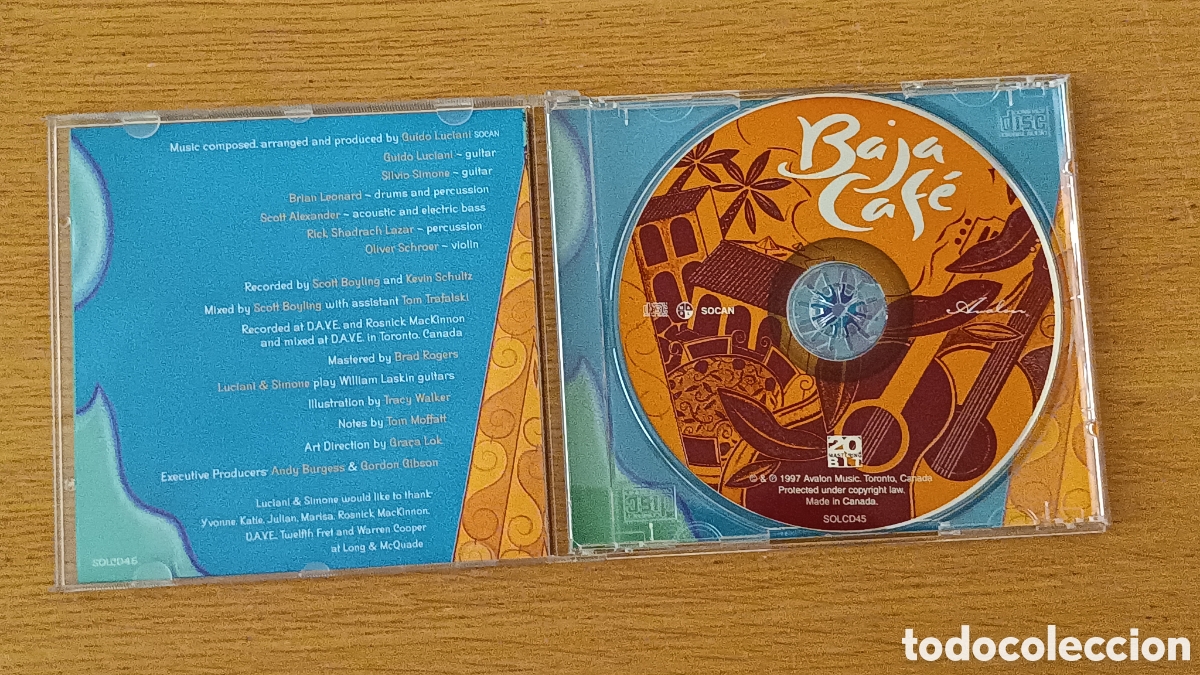 CDs de m&uacute;sica: Luciani & Simone CD Baja Cafe - Foto 3