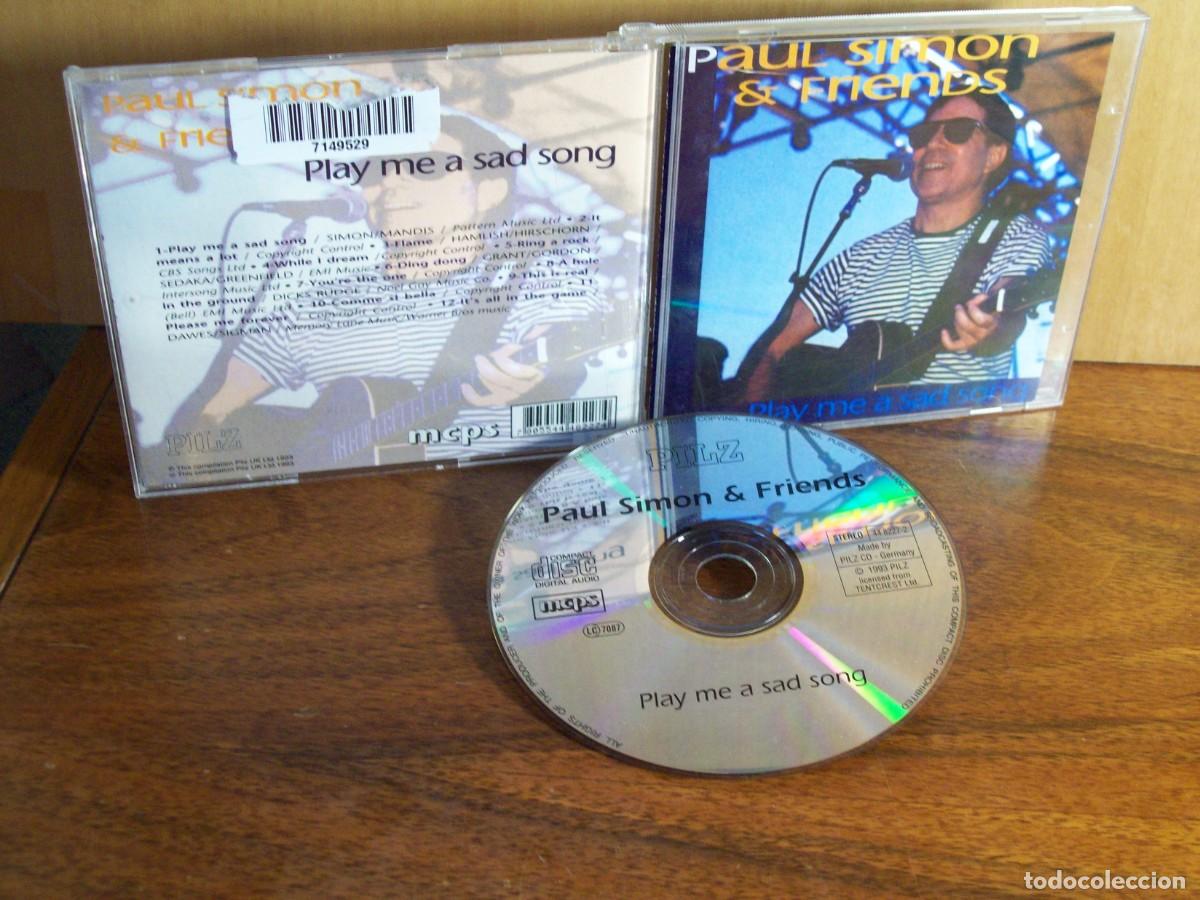 Music CDs: PAUL SIMON & FRIENDS - PLAY ME A SAD SONG - CD