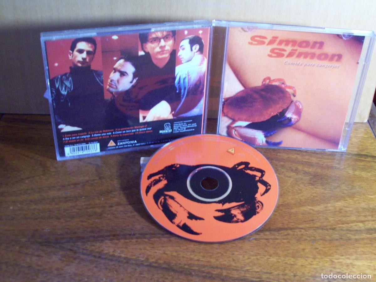 CDs de m&uacute;sica: SIMON SIMON - COMIDA PARA CANGREJOS - CD - Foto 1