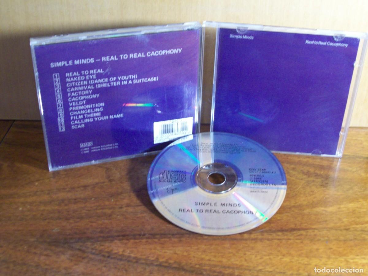 CDs de m&uacute;sica: SIMPLE MINDS - REAL TO REAL CACOPHONY - CD - Foto 1