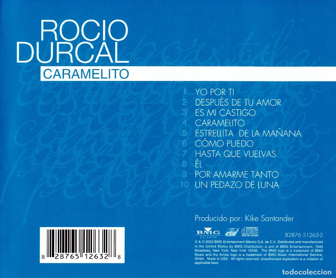CDs de m&uacute;sica: ROC&Iacute;O DURCAL - Caramelito (2003) - Foto 2