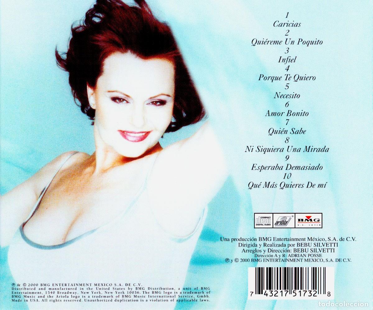 CDs de m&uacute;sica: ROC&Iacute;O DURCAL - Caricias (2000) - Foto 2