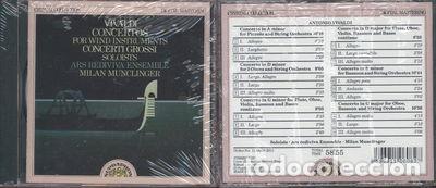 CDs de M&uacute;sica: Vivaldi: Concertos for Wind Instruments- 8596911060827