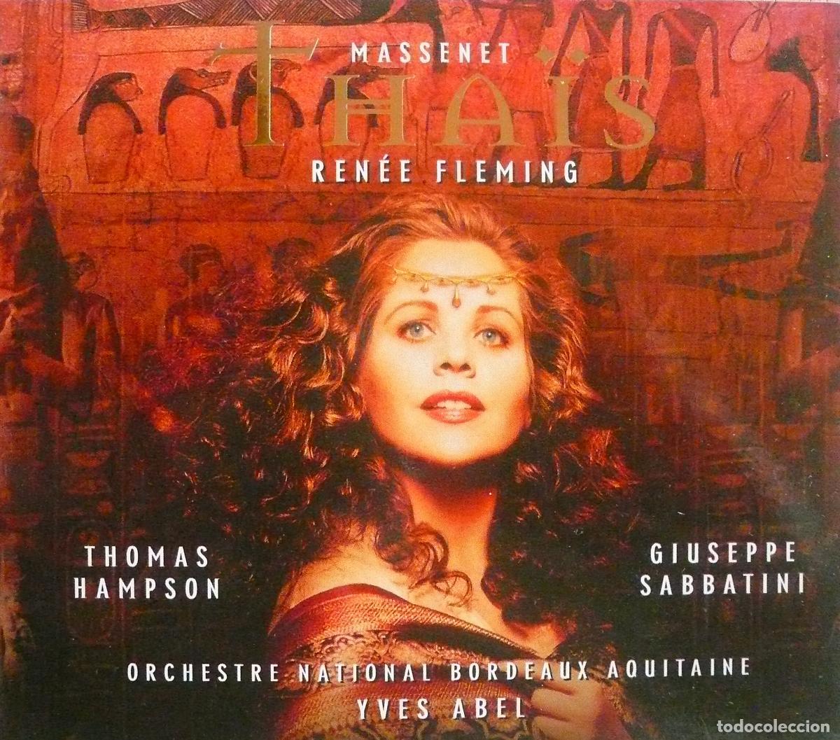 CDs de m&uacute;sica: MASSENET / THAIS / RENEE FLEMING / DIR: YVES ABEL - Foto 1