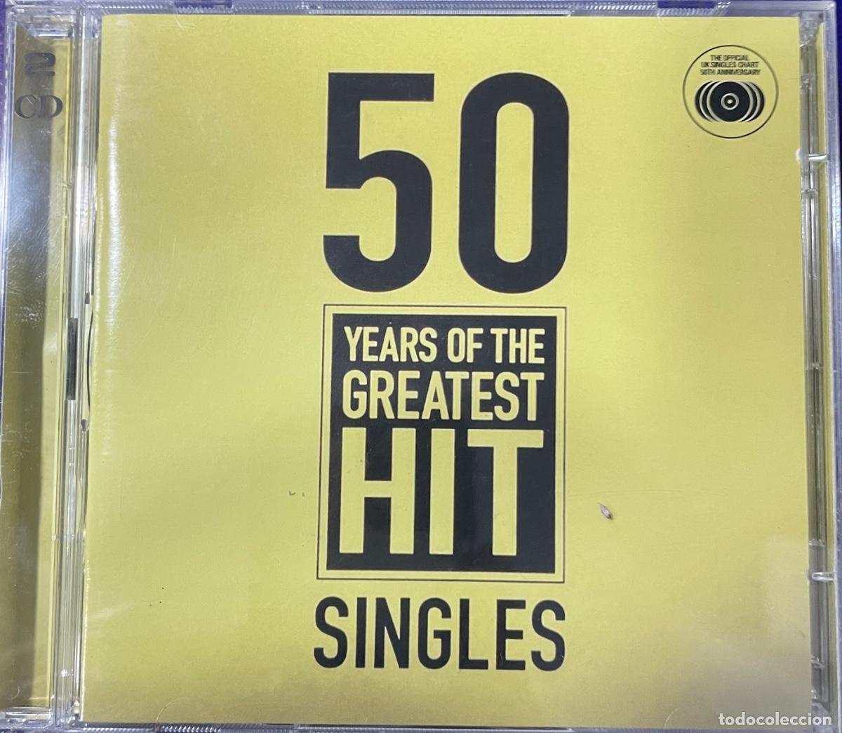 CDs de m&uacute;sica: 50 YEARS OF THE GREATEST HIT SINGLES. (CD UK)