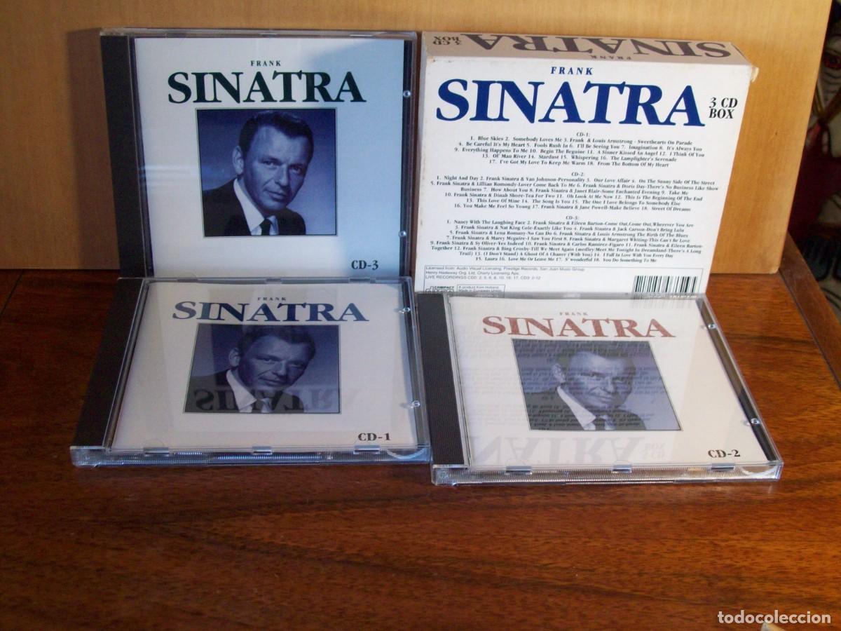 CDs de m&uacute;sica: FRANK SINATRA - TRIPLE CD EN ESTUCHE DE CARTON - Foto 1