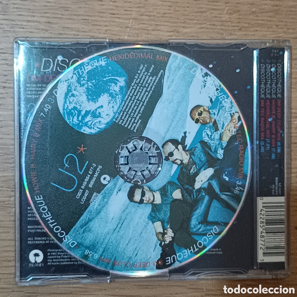 CDs de m&uacute;sica: U2 CD Single Discotheque Remixes - Foto 2
