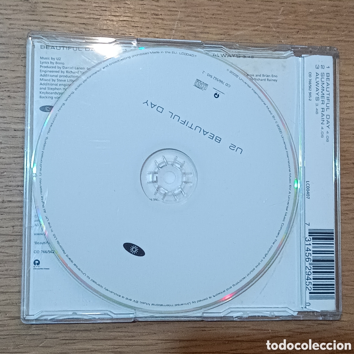 CDs de m&uacute;sica: U2 CD Single Beautiful Day - Foto 2