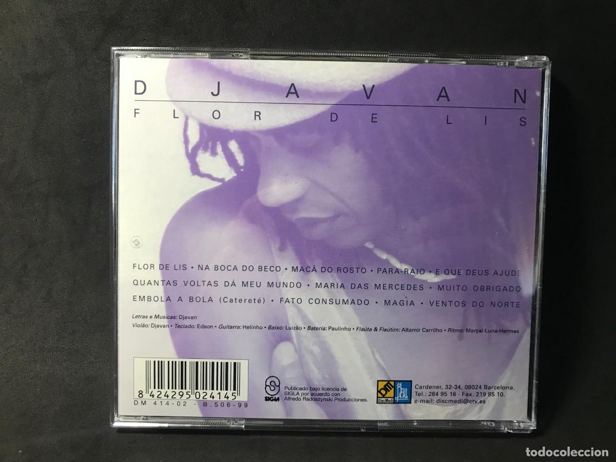 CDs de m&uacute;sica: Djavan &ndash; Flor De Lis - CD - Discmedi Blau - Foto 2