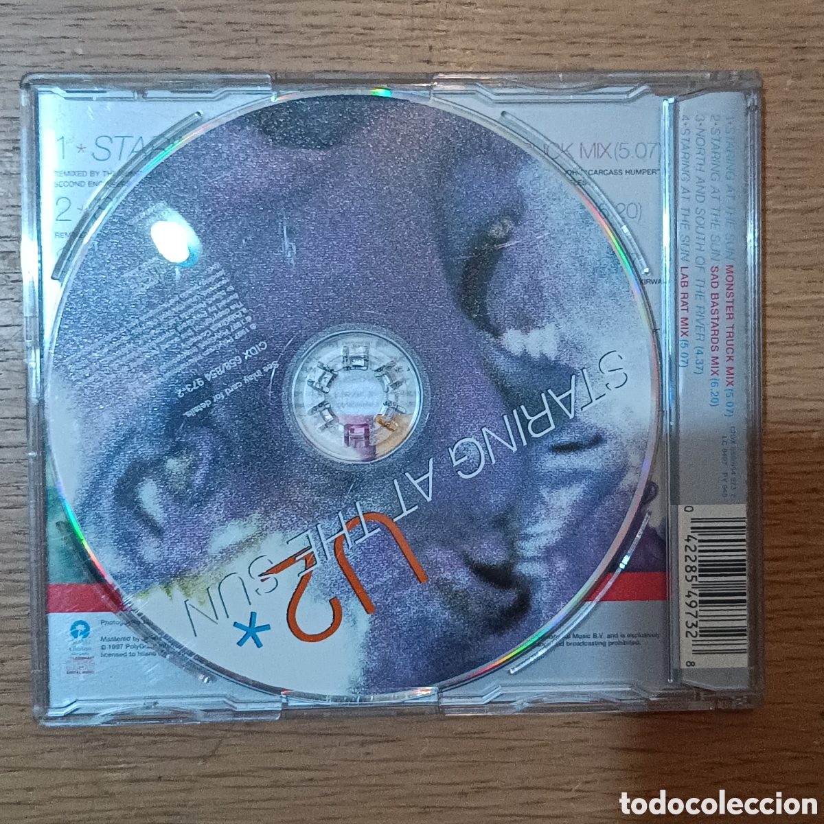 CDs de m&uacute;sica: U2 CD Single Staring At The Sun - Foto 2