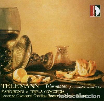 Music CDs: Telemann: Triosonatas- 8011570336859