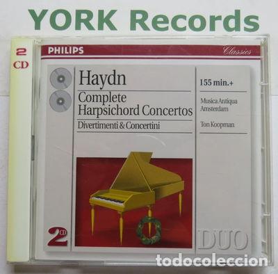 CDs de M&uacute;sica: Haydn: Complete Harpsichord Concertos, Divertimenti & Concertini- 0028944654226