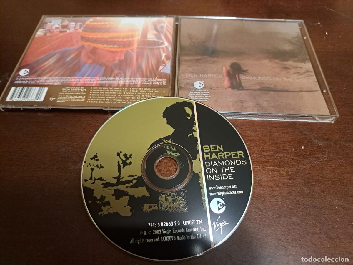 CDs de m&uacute;sica: BEN HARPER - CD - DIAMONDS ON THE INSIDE - Foto 1