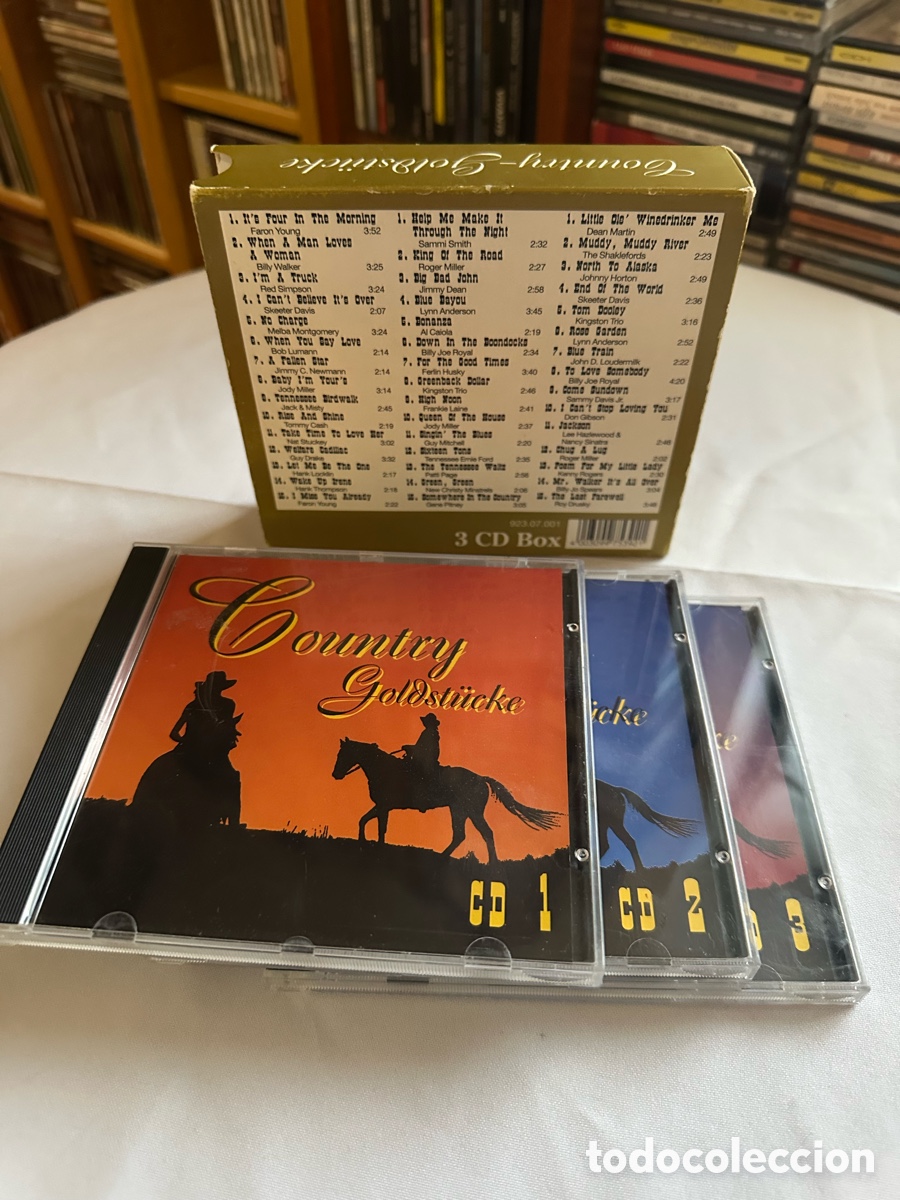 CDs de m&uacute;sica: 3 CD/Dountry Goldsticke - Foto 2
