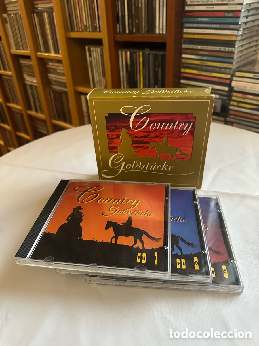 CDs de m&uacute;sica: 3 CD/Dountry Goldsticke - Foto 1
