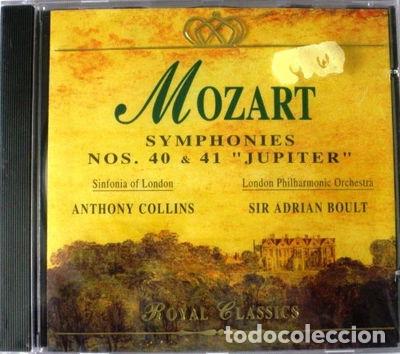 CDs de M&uacute;sica: Mozart: Symphonies Nos. 40 & 41- 8711539530556