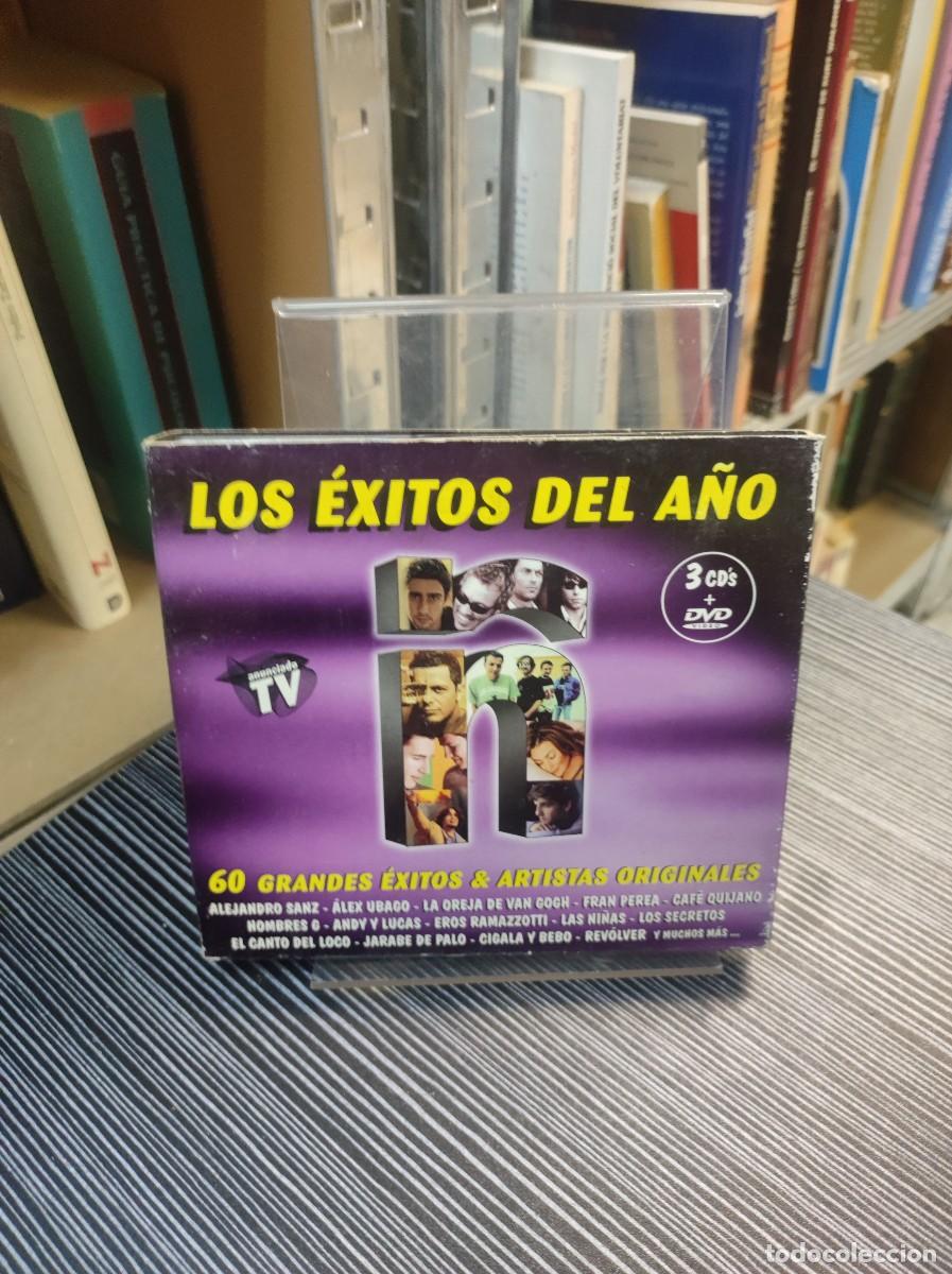 CDs de m&uacute;sica: LOS EXITOS DEL A&Ntilde;O 60 GRANDES EXITOS & ARTISTAS ORIGINALES - Foto 1