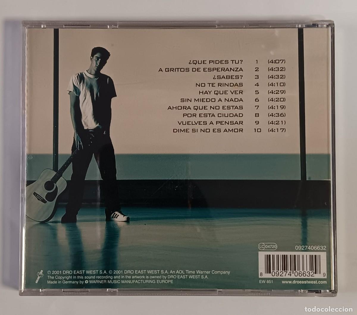 CDs de m&uacute;sica: CD COMPACT DISC ALEX UBAGO QUE PIDES TU - Foto 2