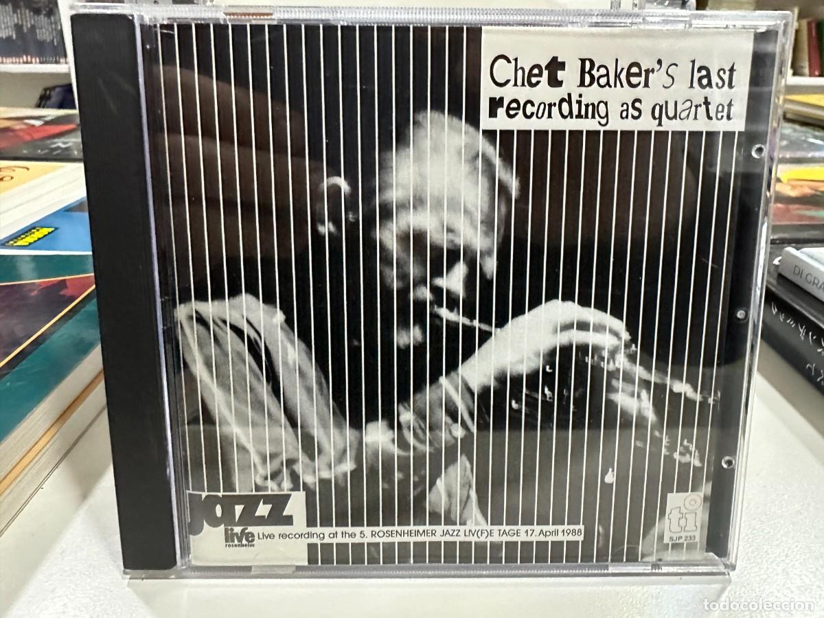 CD de M&uacute;sica: Chet Baker - Chet Baker's Last Recording As Quartet (CD)