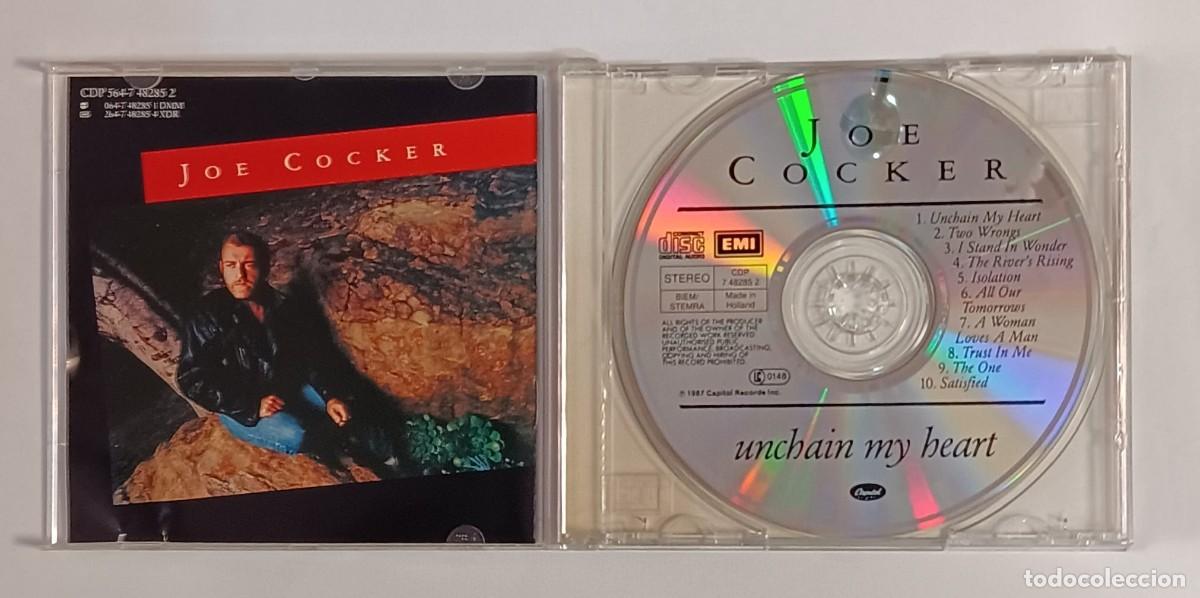 CDs de m&uacute;sica: CD COMPACT DISC JOE COCKER UNCHAIN MY HEART - Foto 2