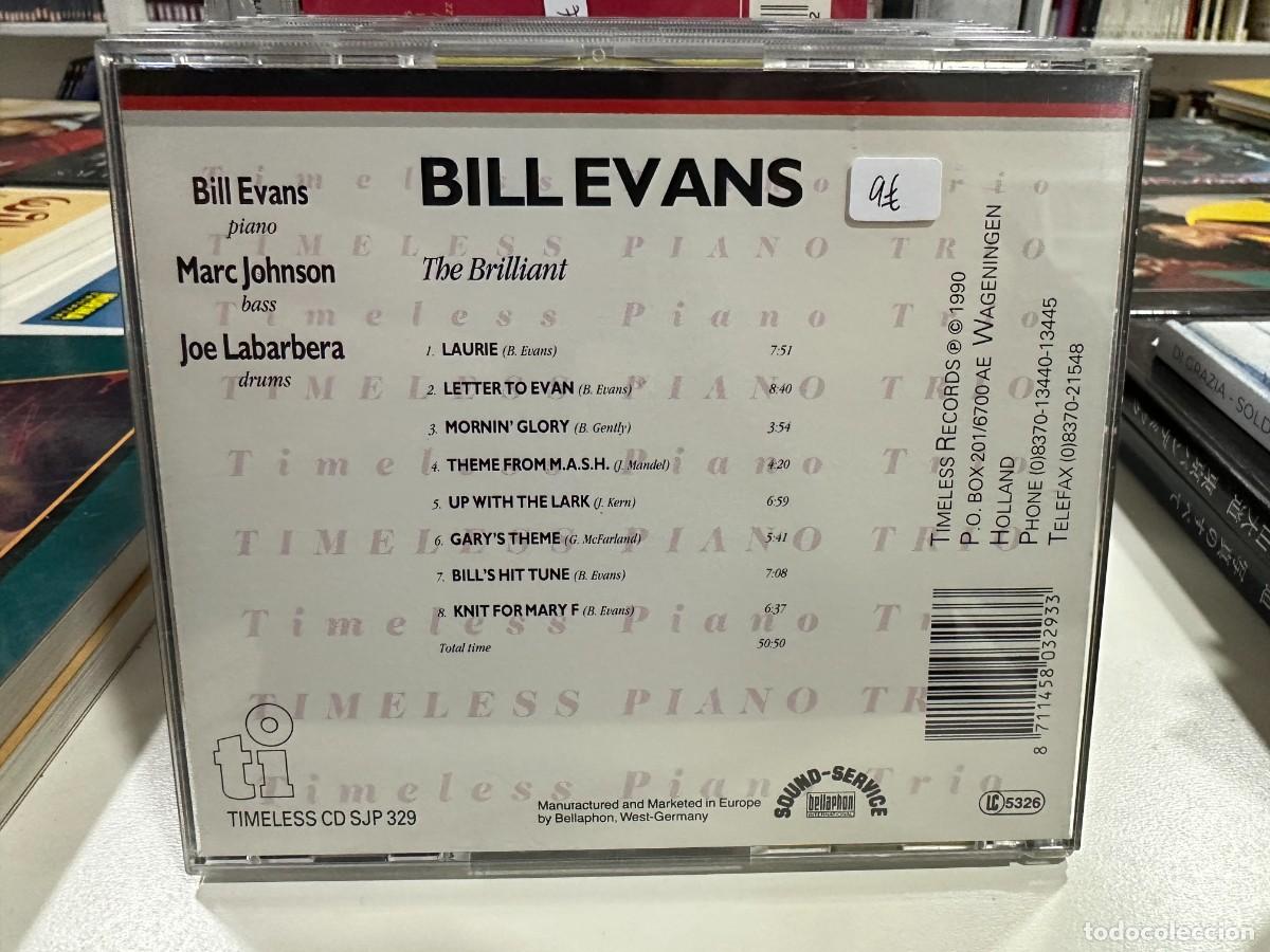 CDs de m&uacute;sica: Bill Evans - The Brilliant (CD) - Foto 2