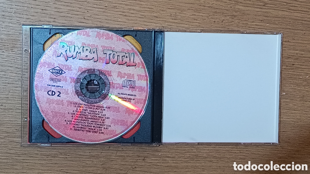 CDs de m&uacute;sica: Rumba Total (2 CDs) , - Foto 4