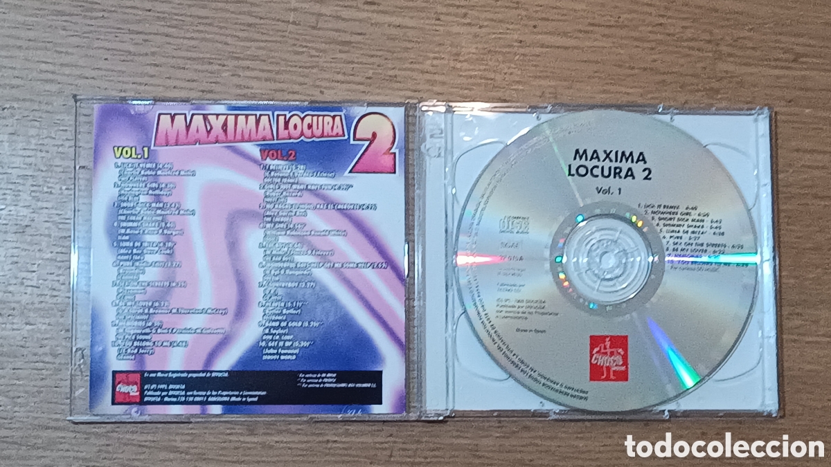 CDs de m&uacute;sica: M&aacute;xima Locura 2 (2 CDs) - Foto 3