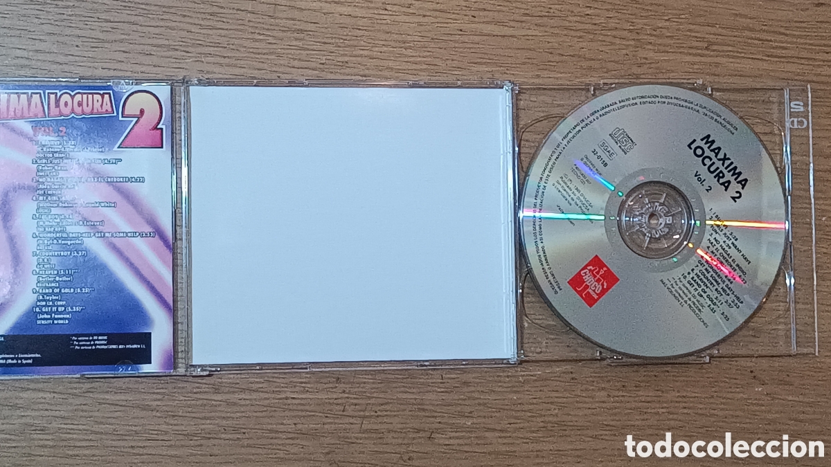 CDs de m&uacute;sica: M&aacute;xima Locura 2 (2 CDs) - Foto 4
