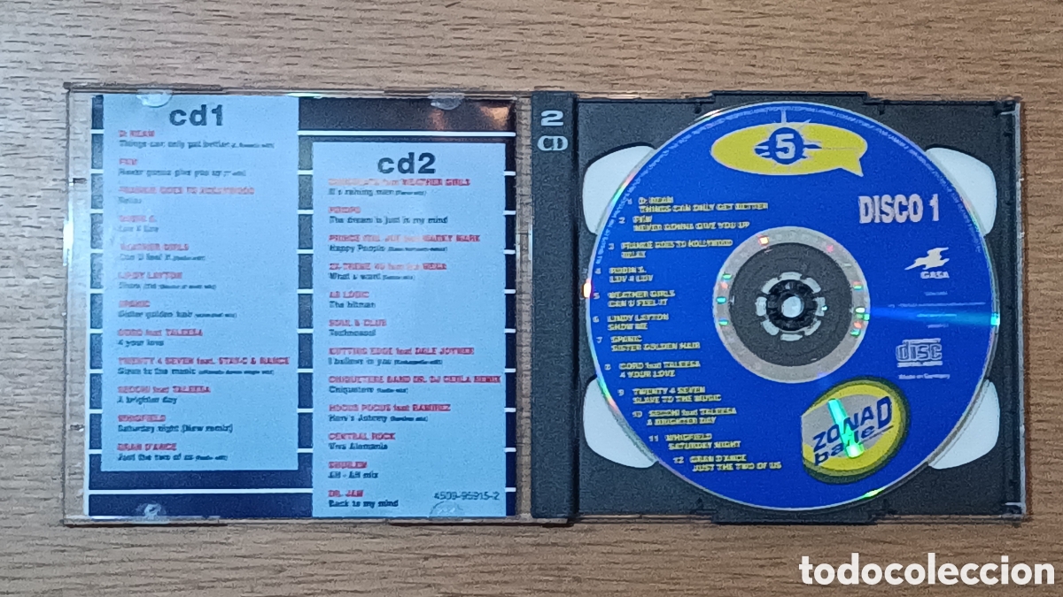 CDs de m&uacute;sica: Zona D Baile 5 (2 CDs) - Foto 3