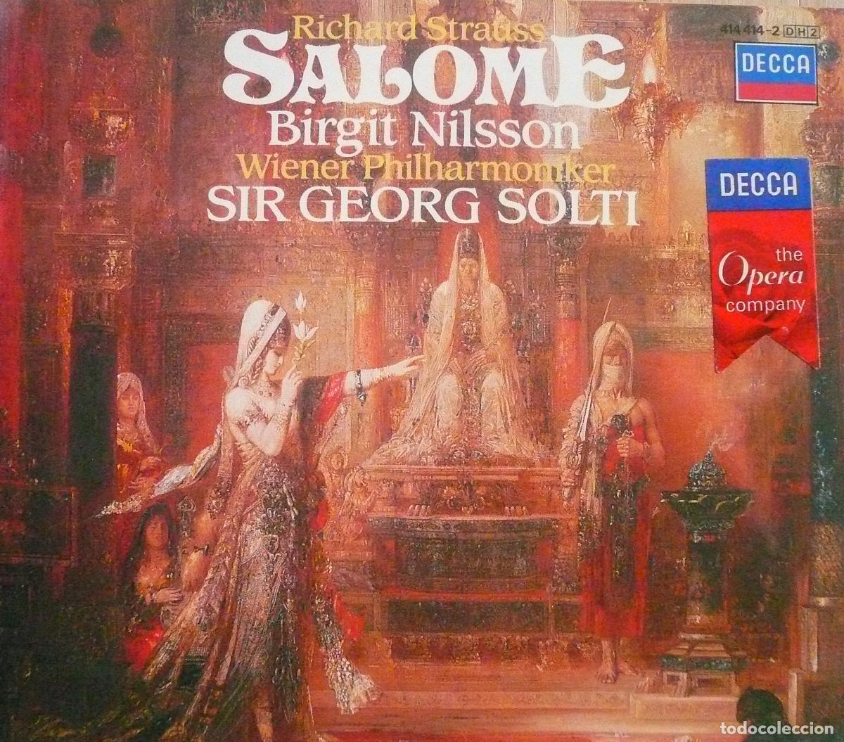 CDs de m&uacute;sica: RICHARD STRAUSS / SALOME / BIRGIT NILSSON / DIR: SIR GEORG SOLTI - Foto 1