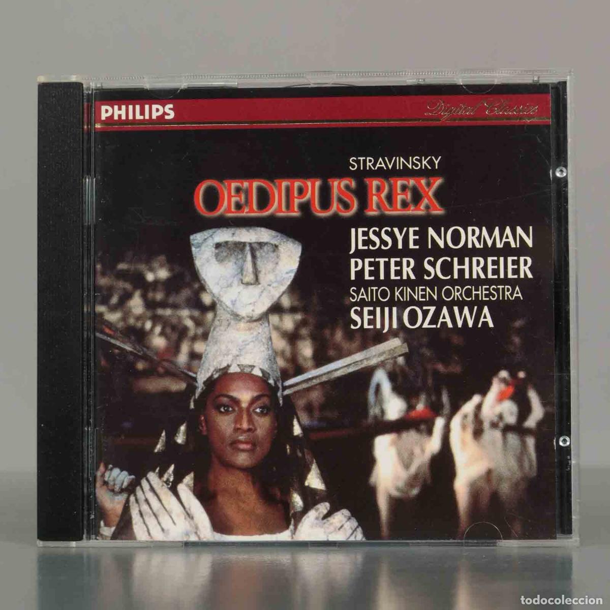 CD di Musica: CD. Stravinsky, Jessye Norman, Peter Schreier, Saito Kinen Orchestra, Seiji Ozawa &ndash; Oedipus Rex