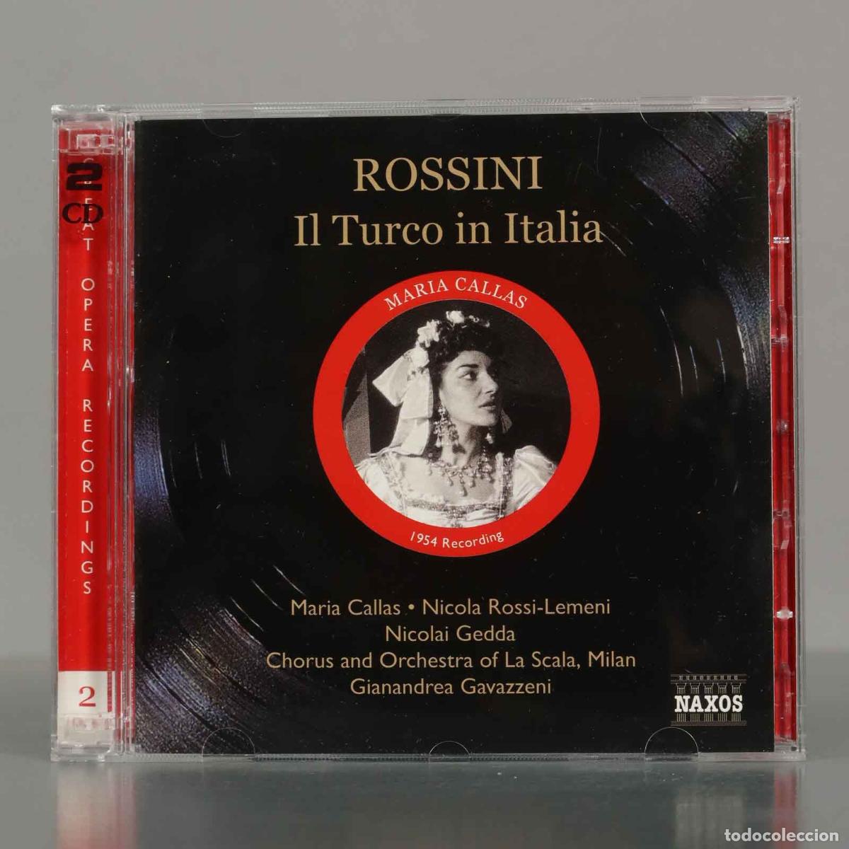 CD di Musica: CD. ROSSINI Il Turco in Italia. Maria Callas &bull; Nicola Rossi-Lemeni &bull; Nicolai Gedda.