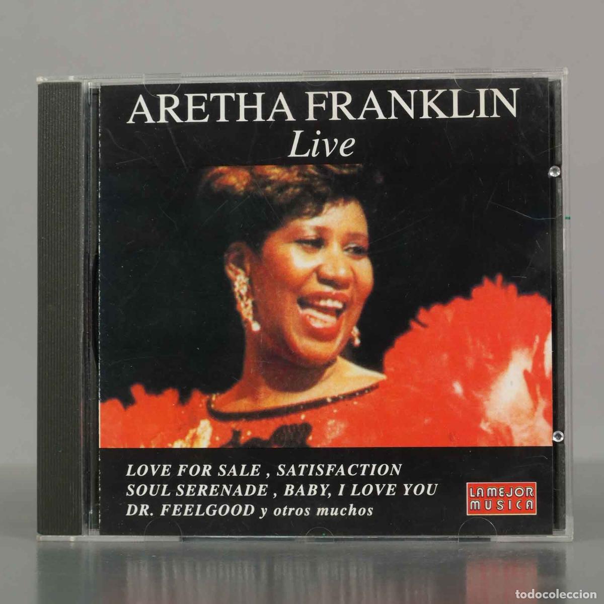 CDs de m&uacute;sica: CD. Aretha Franklin &ndash; Live &acute;Satisfaction&acute; - Foto 1