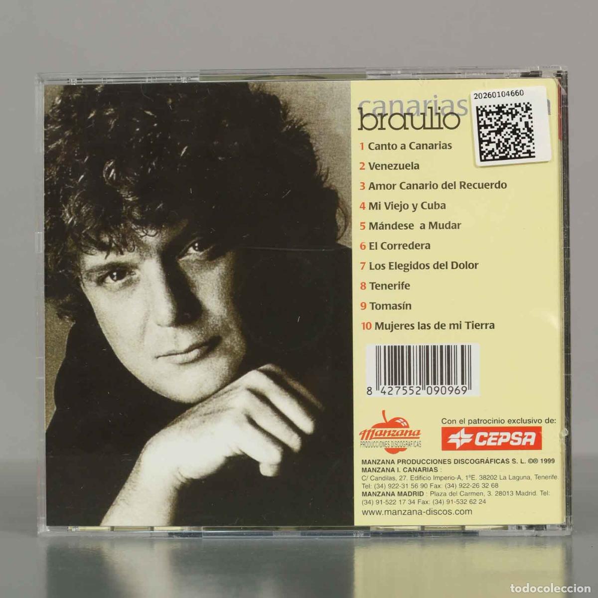 CDs de m&uacute;sica: CD. Braulio &ndash; Canarias Canta - Foto 2