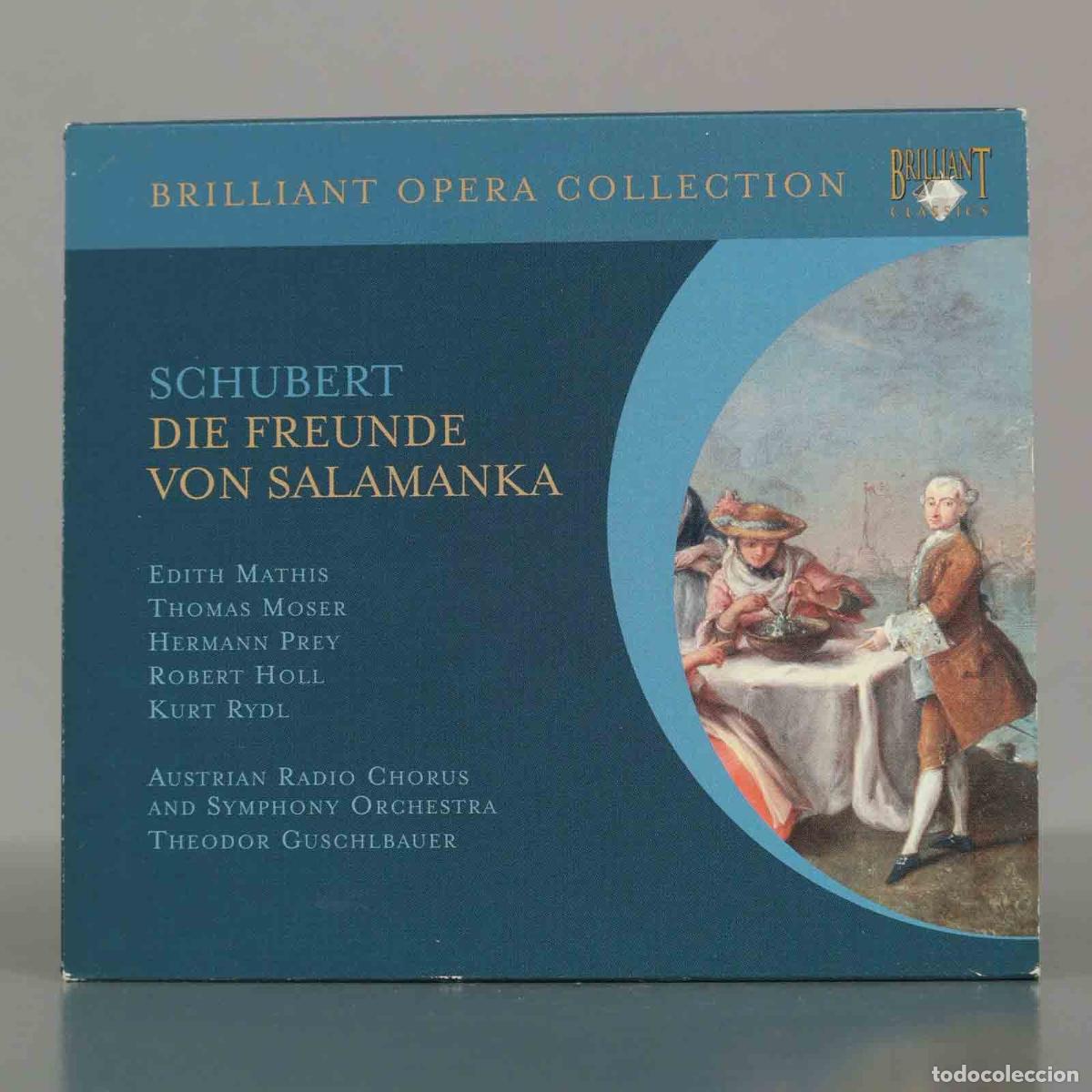 CD di Musica: CD. SCHUBERT. DIE FREUNDE VON SALAMANKA. EDITH MATHIS. THOMAS MOSER. HERMANN PREY. GUSCHLBAUER