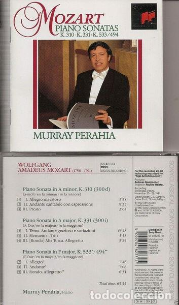 CDs de M&uacute;sica: Mozart Piano Sonatas K.310, K.331, K.533/494- 5099704823324