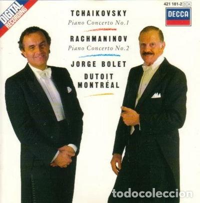 CDs de M&uacute;sica: Tchaikovsky: Piano Concerto No. 1 / Rachmaninoff: Piano Concerto No. 2- 0028942118126
