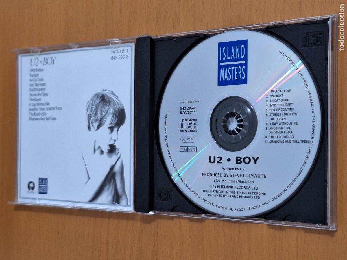 CDs de m&uacute;sica: U2 &lrm;&ndash; Boy CD Island Masters &ndash; IMCD 211 - Foto 2