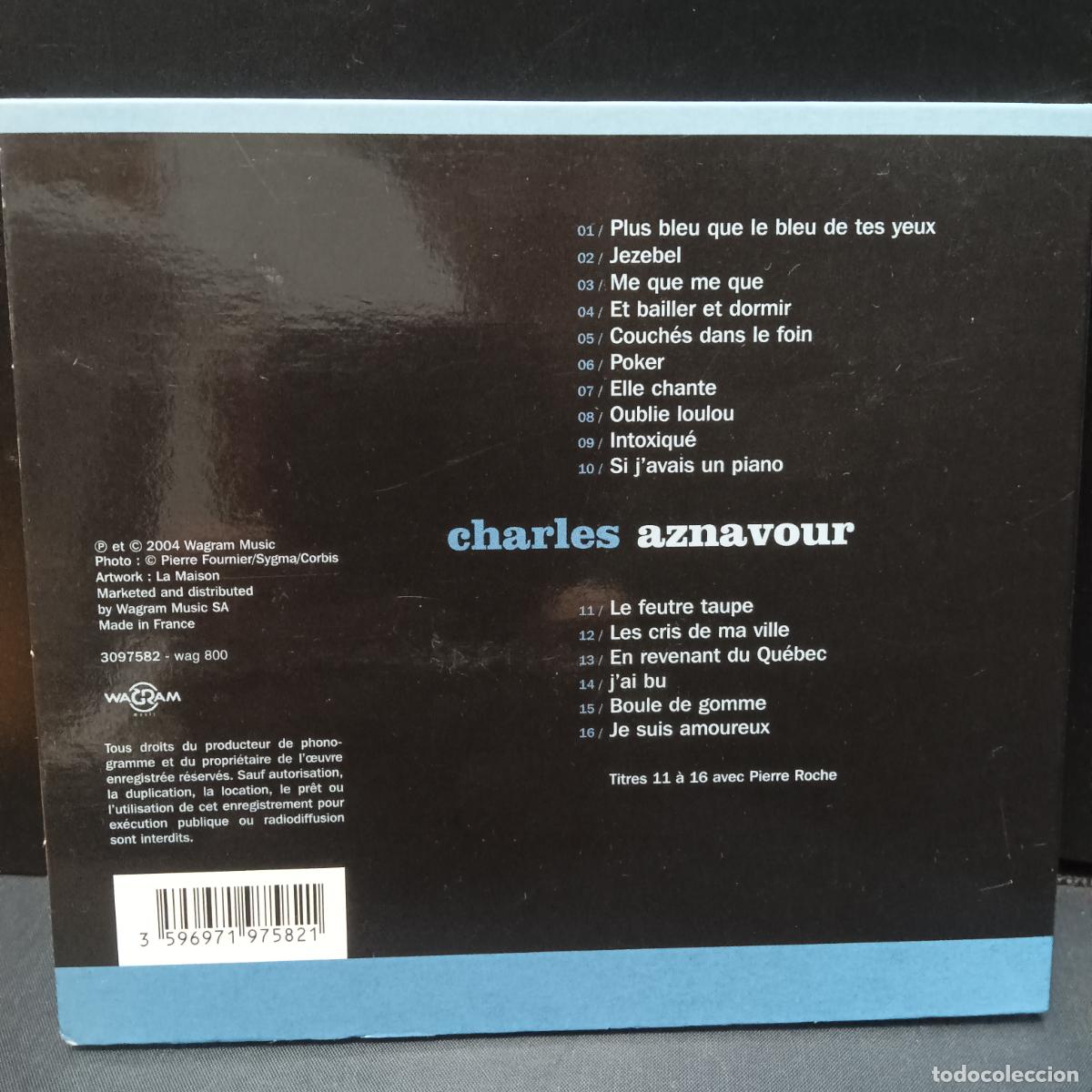 CDs de m&uacute;sica: CHARLES AZNAVOUR, CD Wagram - Foto 2