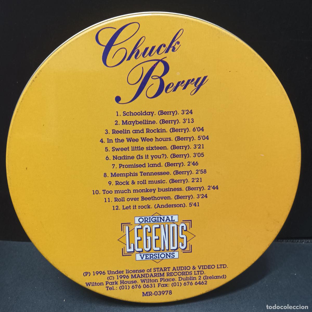 CDs de m&uacute;sica: Chuck Berry Original Legends Version, CD - Foto 2