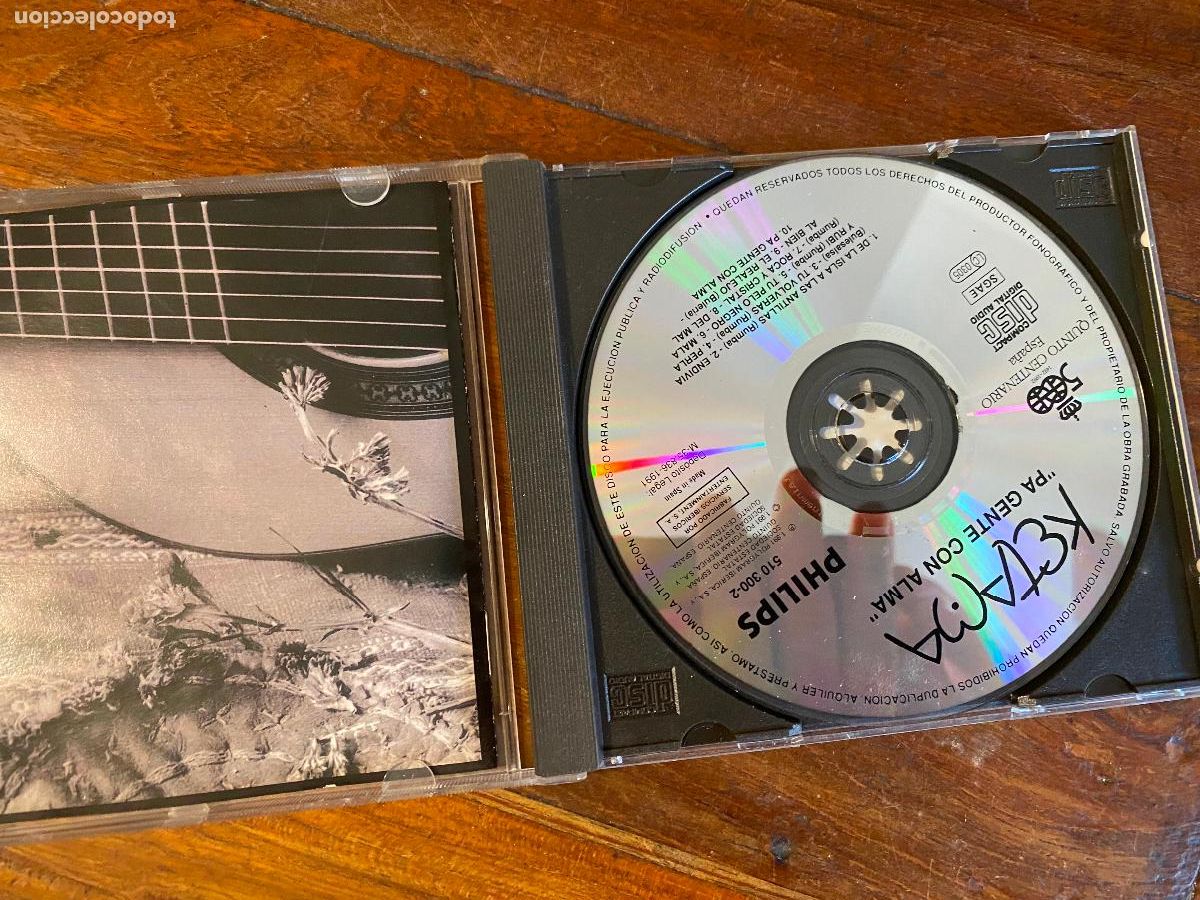CDs de m&uacute;sica: KETAMA. PA GENTE CON ALMA. 1992. CD - Foto 3