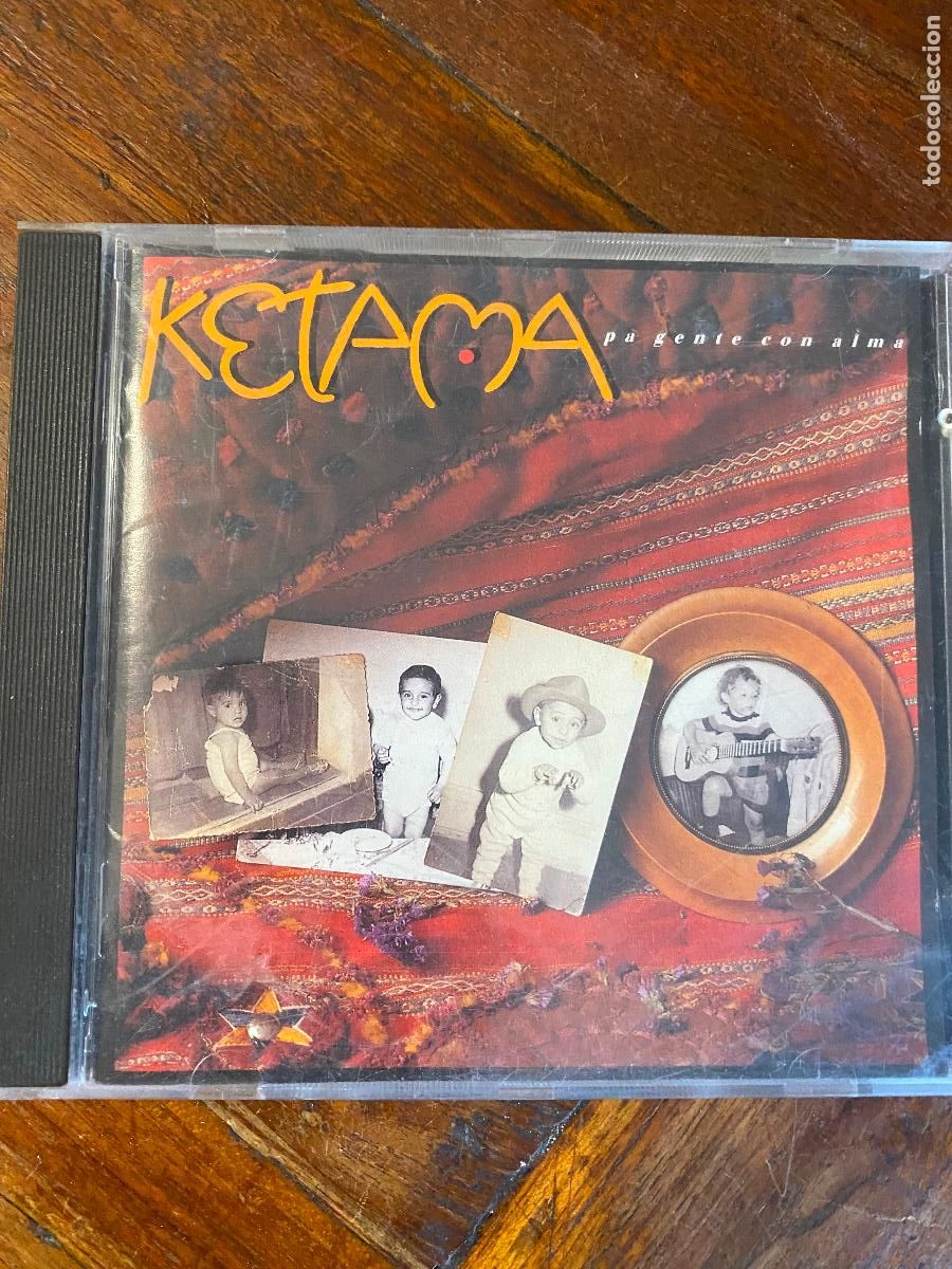 CDs de m&uacute;sica: KETAMA. PA GENTE CON ALMA. 1992. CD - Foto 1