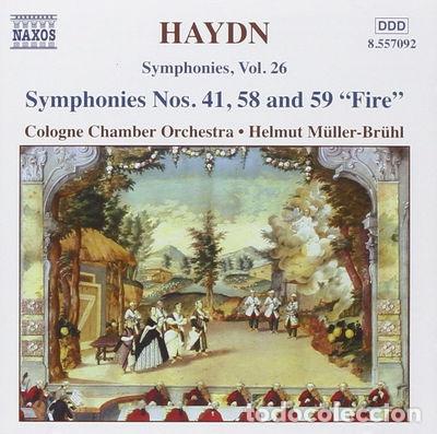 CDs de M&uacute;sica: Haydn: Symphonies Nos. 41, 58 & 59- 0747313209224