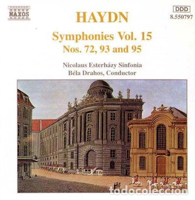 CDs de M&uacute;sica: Haydn: Symphonies Nos. 72, 93 & 95- 0730099579728
