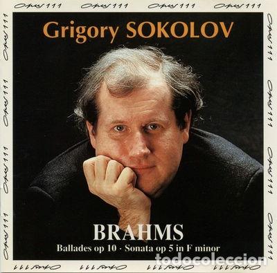 CDs de M&uacute;sica: Brahms: Ballades Op. 10 - Sonata Piano- 3386700301034