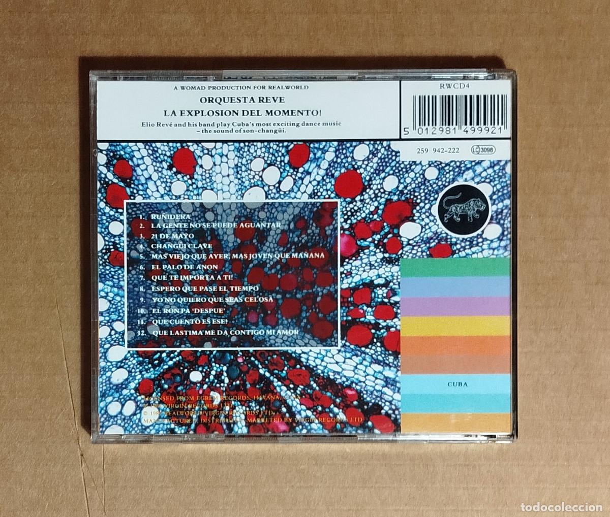 CDs de m&uacute;sica: ORQUESTA REVE - LA EXPLOSION DEL MOMENTO - 1989 - Foto 3